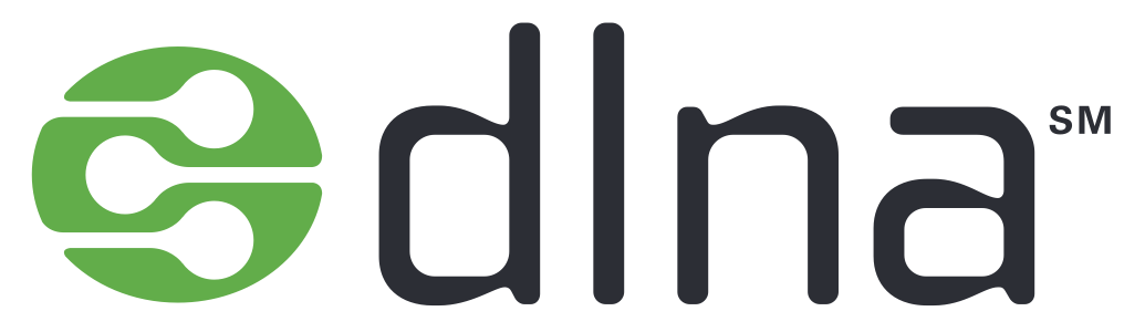DLNA primary signature in green and black